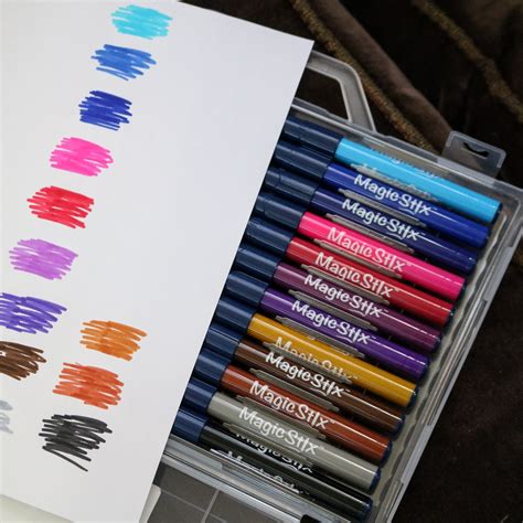 Achieve Professional-Looking Artwork with Magic Stix Markers